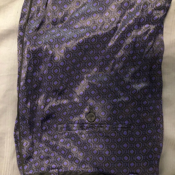 Massimo Dutti satin pants - purple print. NWOT - Picture 2 of 5